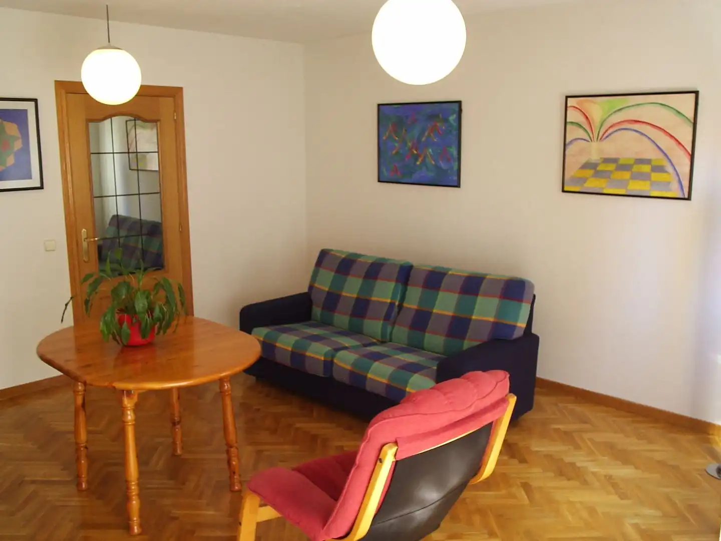 Flat for sale in Calle de María Luisa, 17, Berruguete Living room of Flat for sale in Madrid Capital with Air Conditioner