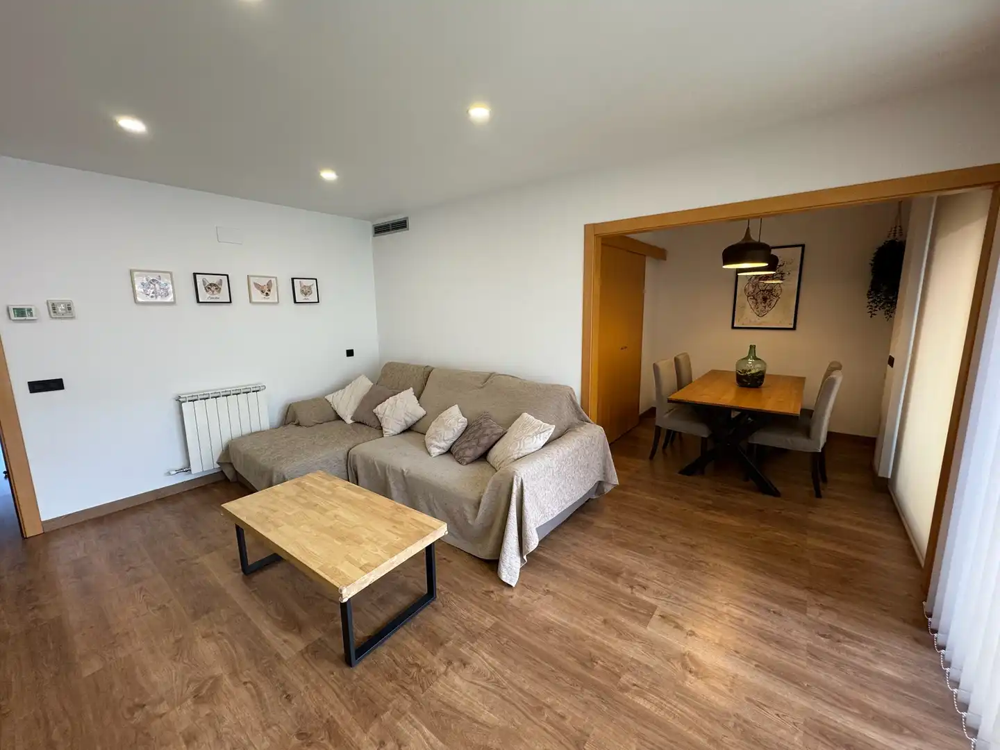 Flat for sale in Avinguda Sant Jeroni, 1, Sant Fost de Campsentelles Living room of Flat for sale in Sant Fost de Campsentelles with Air Conditioner, Heating and Parquet flooring