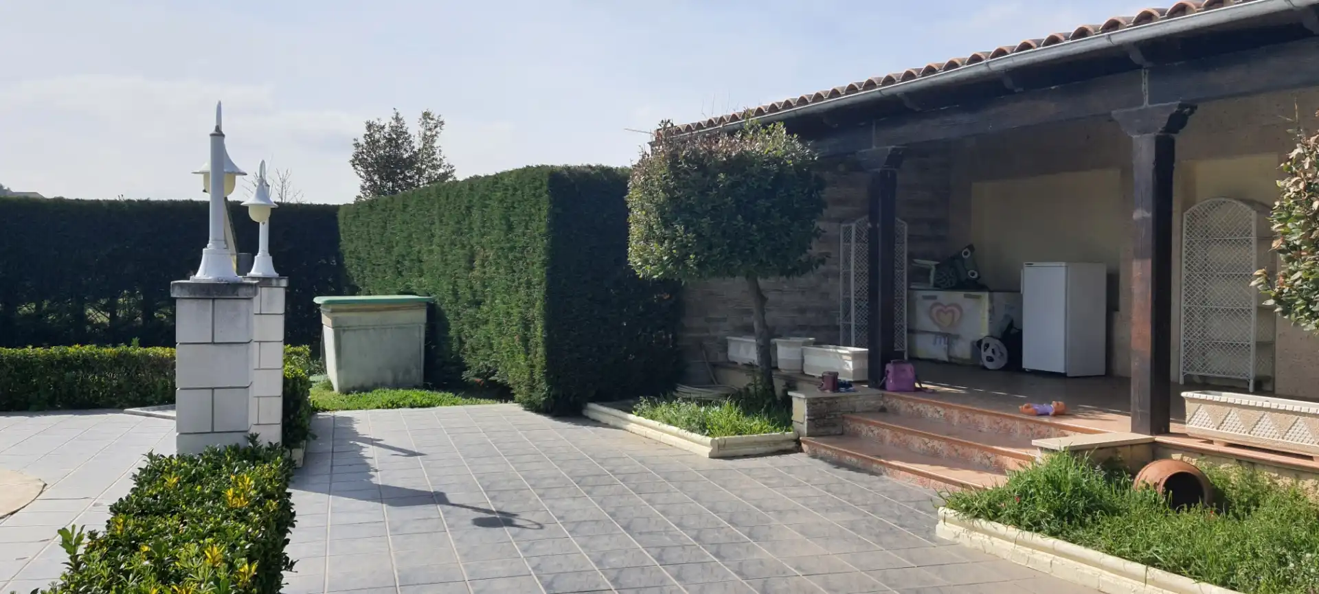 Terrasse von Country house zum Verkauf in Ciudad Rodrigo mit Heizung, Privatgarten und Schwimmbad