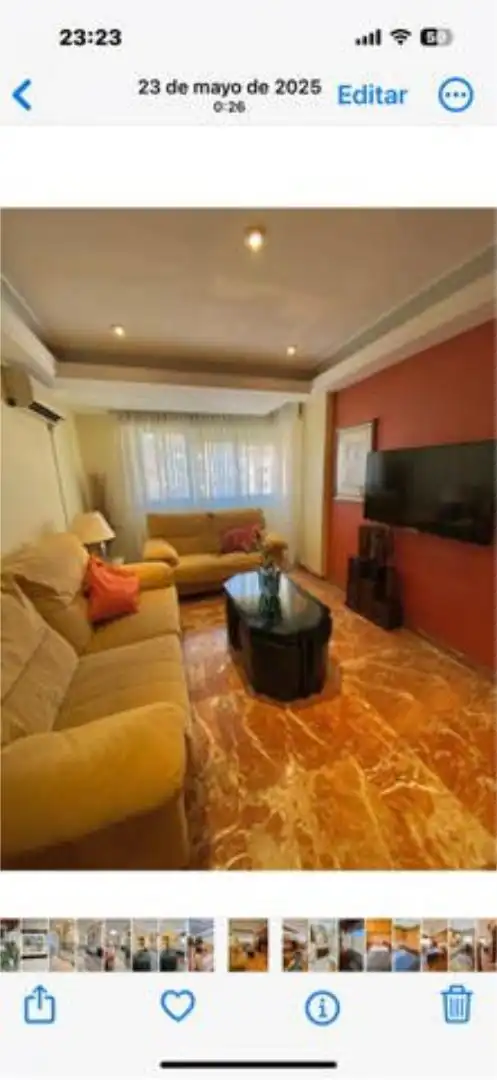 Living room of Flat for rent in Almería