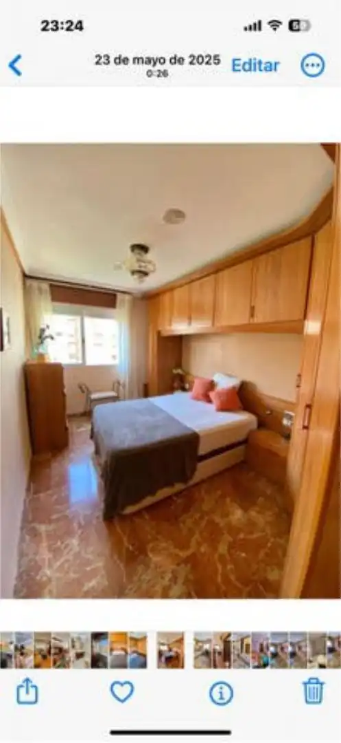 Bedroom of Flat for rent in Almería