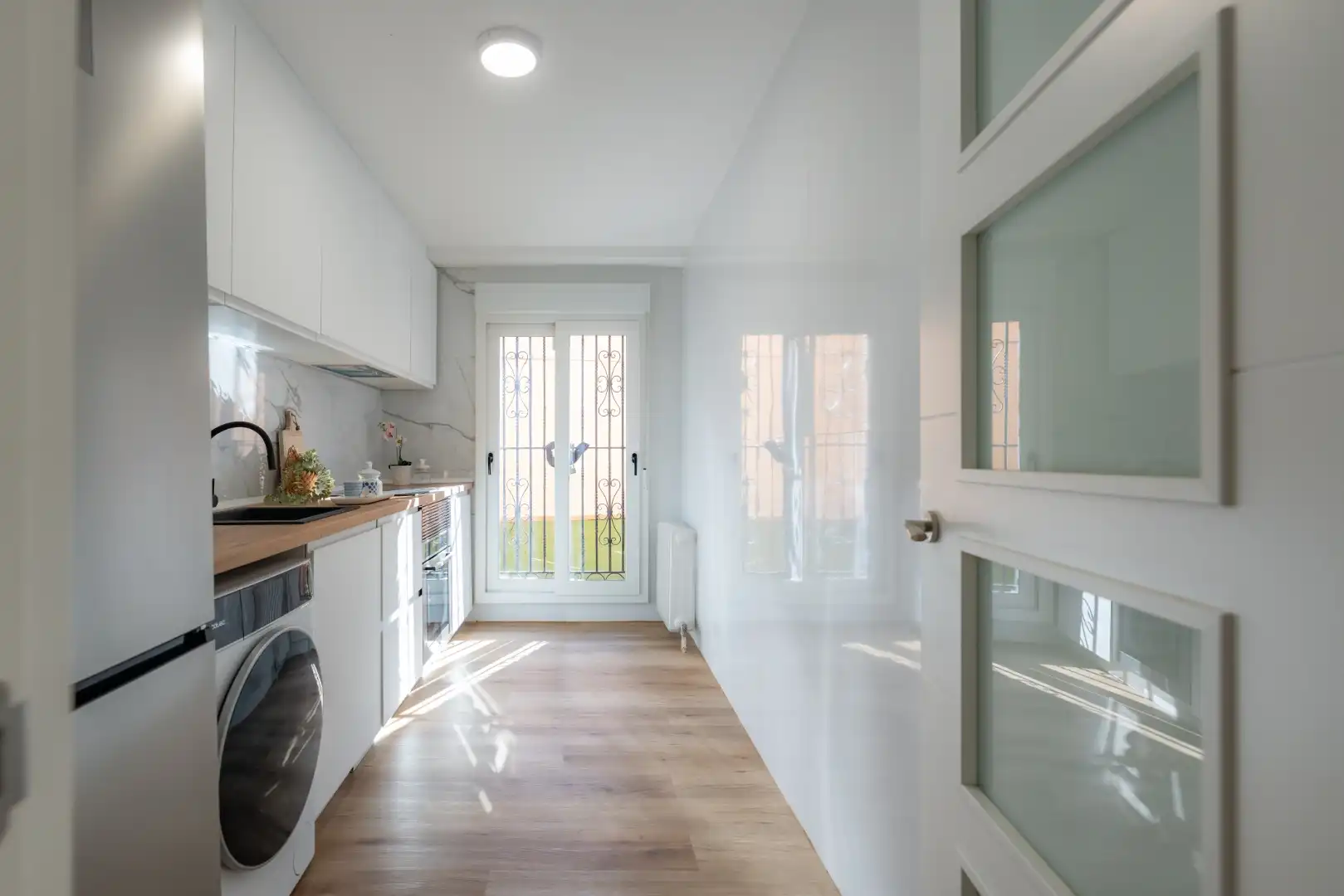 Piso en venta en Avenida Pocito de las Nieves, 17, Estación Cocina de Piso en venta en Las Rozas de Madrid con Aire acondicionado, Calefacción y Jardín privado