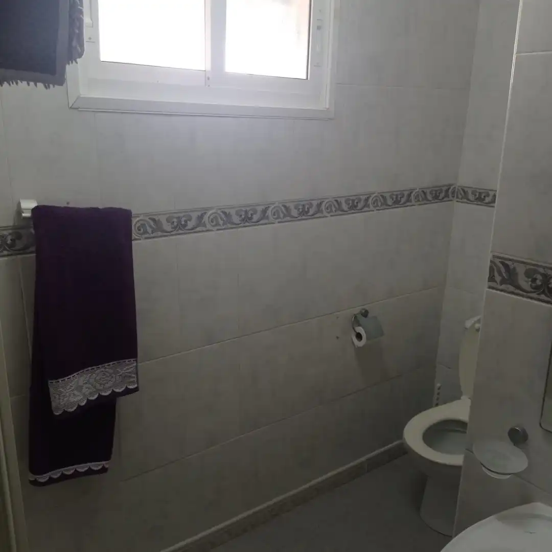 Bathroom of Flat for rent in Ferrol  with Furnished, Washing machine and Microwave