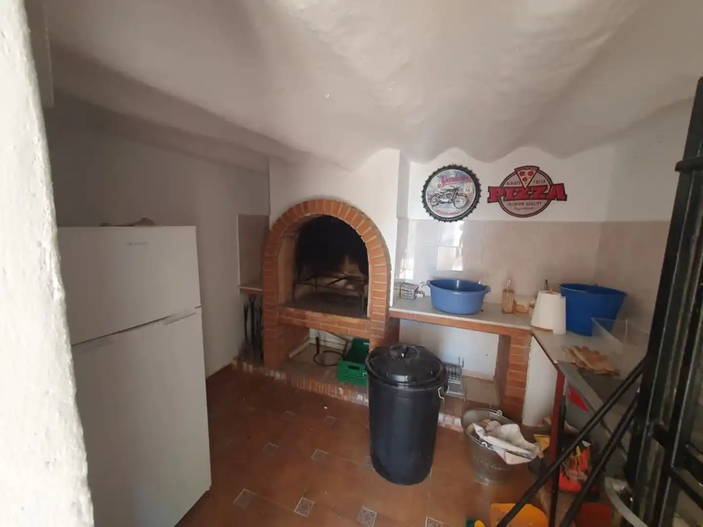 Cuina de Casa adosada en venda en Tobarra amb Aire condicionat, Moblat i Rentadora