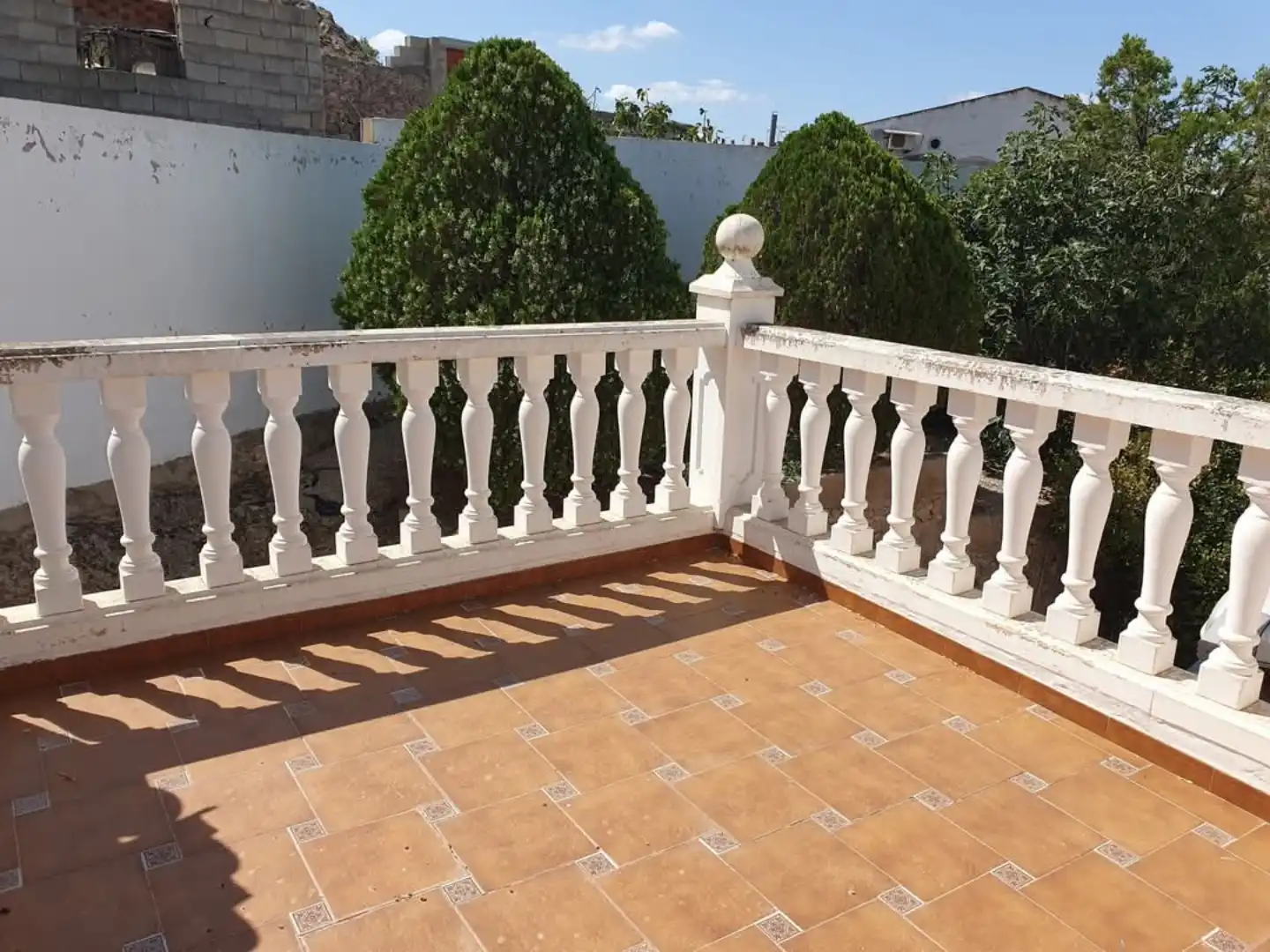Terrassa de Casa adosada en venda en Tobarra amb Aire condicionat, Moblat i Rentadora