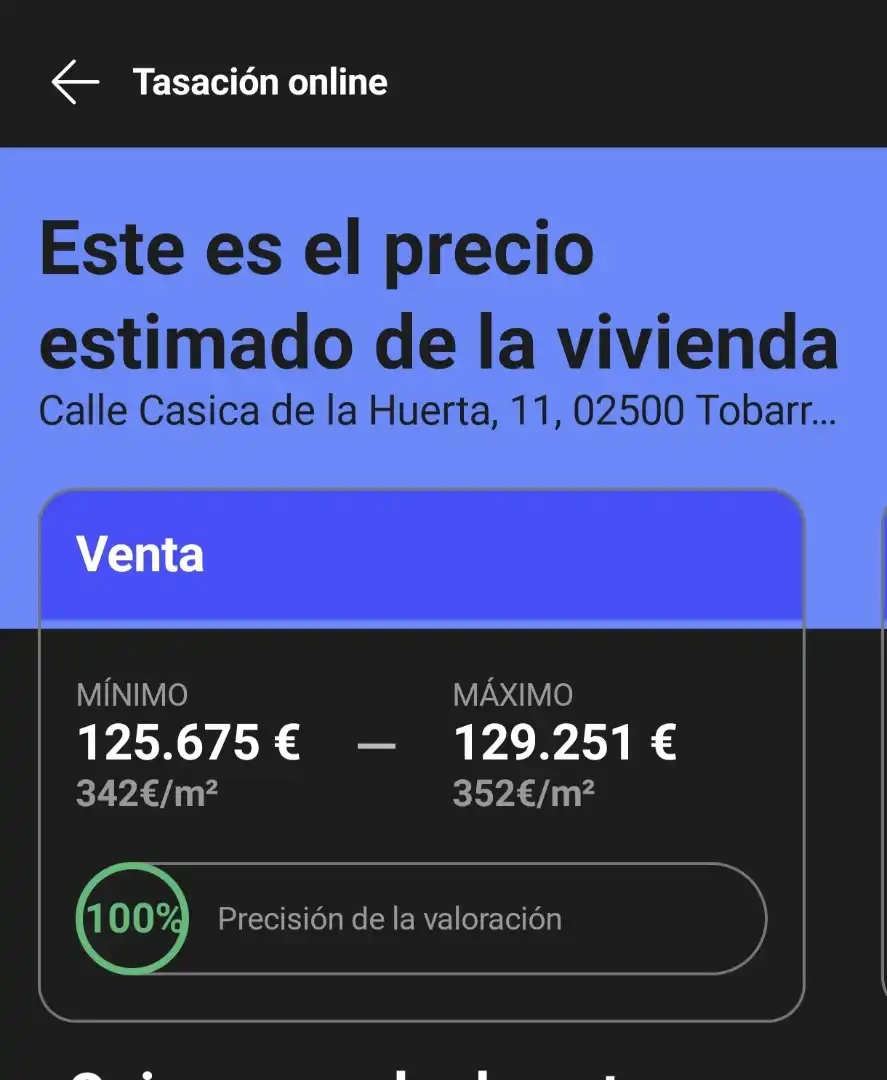 Aparcament de Casa adosada en venda en Tobarra amb Aire condicionat, Moblat i Rentadora