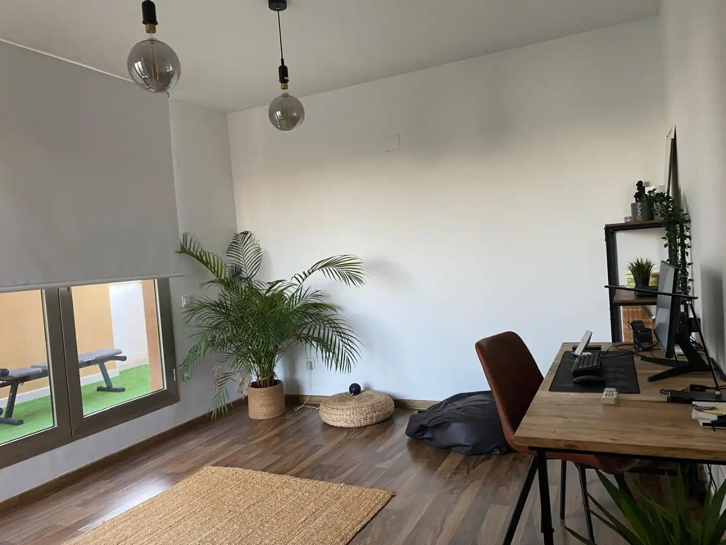Einfamilien-Reihenhaus zum Verkauf in Calle Hiedra, 15, Núcleo Urbano Wohnzimmer von Einfamilien-Reihenhaus zum Verkauf in La Pobla de Vallbona mit Klimaanlage, Terrasse und Balkon