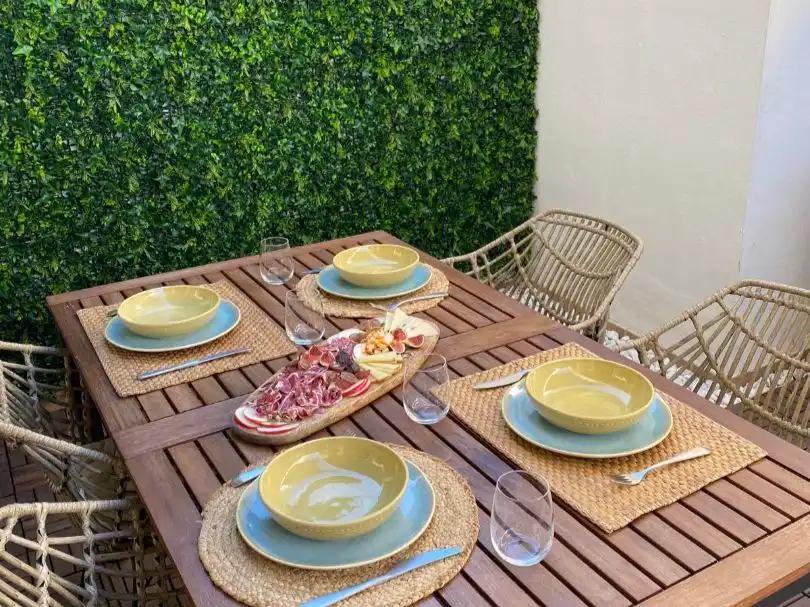 Einfamilien-Reihenhaus zum Verkauf in Calle Hiedra, 15, Núcleo Urbano Terrasse von Einfamilien-Reihenhaus zum Verkauf in La Pobla de Vallbona mit Klimaanlage, Terrasse und Balkon