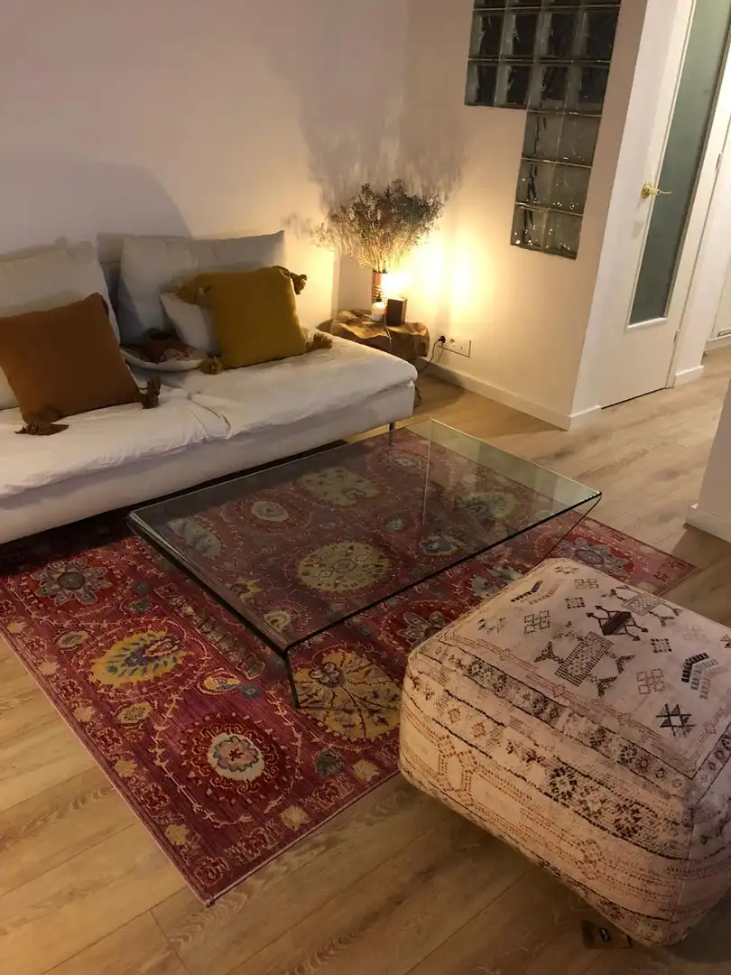 Piso de alquiler en Carrer de Nàpols, 185, Dreta de l'Eixample Sala de estar de Piso de alquiler en Barcelona Capital con Aire acondicionado y Balcón