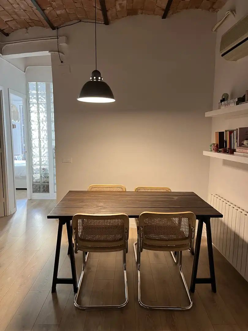 Piso de alquiler en Carrer de Nàpols, 185, Dreta de l'Eixample Comedor de Piso de alquiler en Barcelona Capital con Aire acondicionado y Balcón