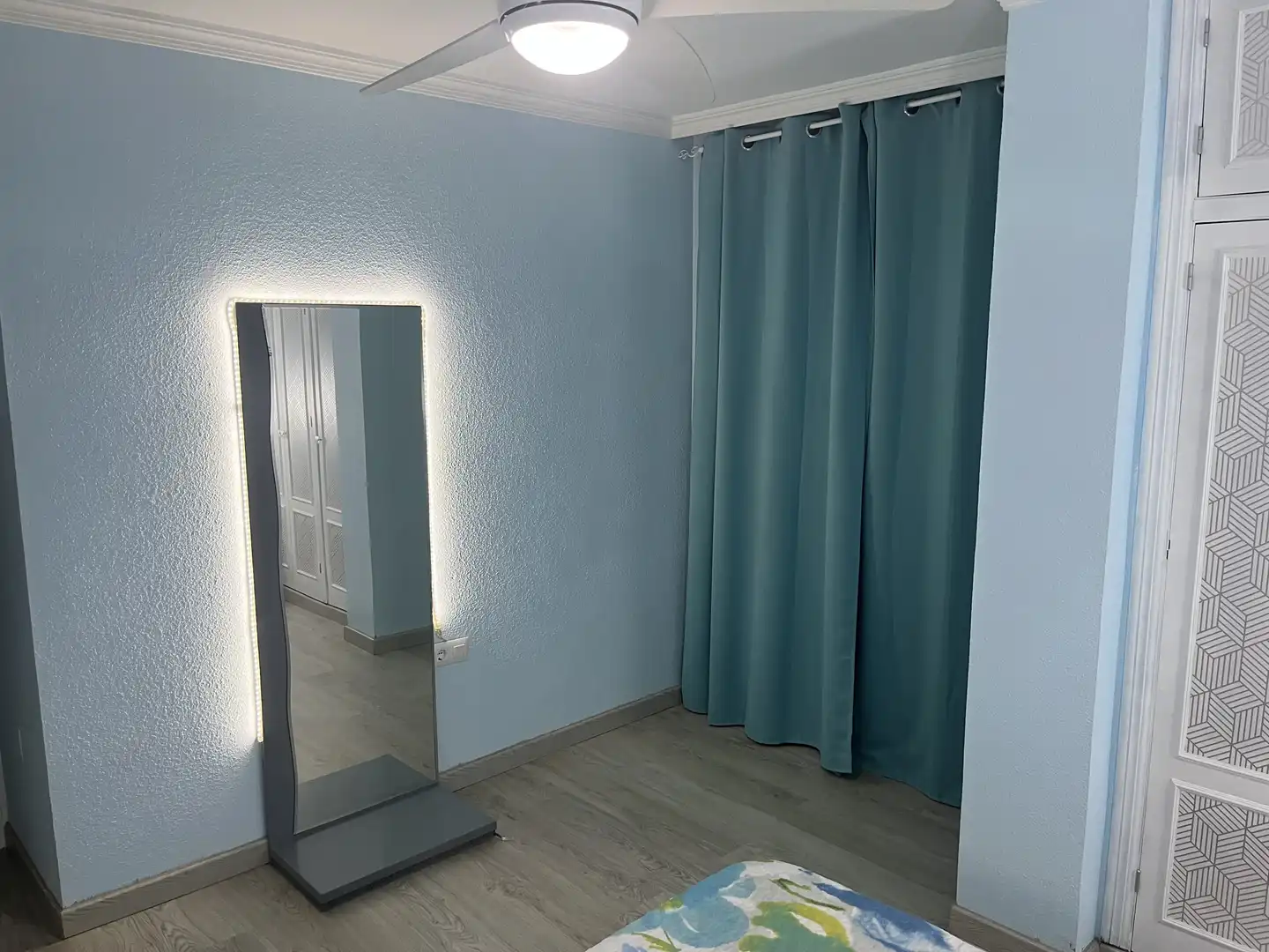 Schlafzimmer von Wohnung zum Verkauf in Águilas mit Privatgarten, Parkett und Möbliert