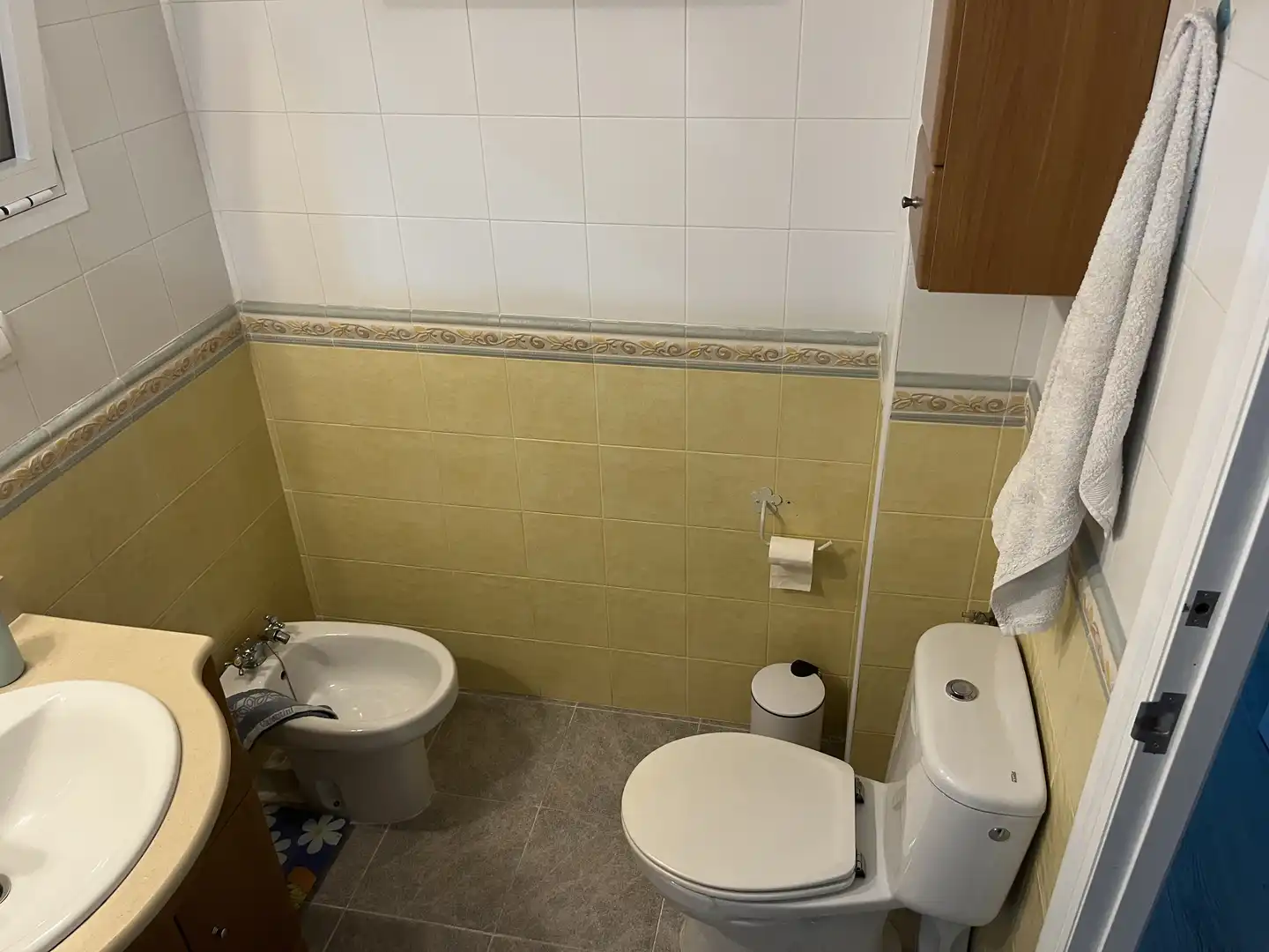 Badezimmer von Wohnung zum Verkauf in Águilas mit Privatgarten, Parkett und Möbliert