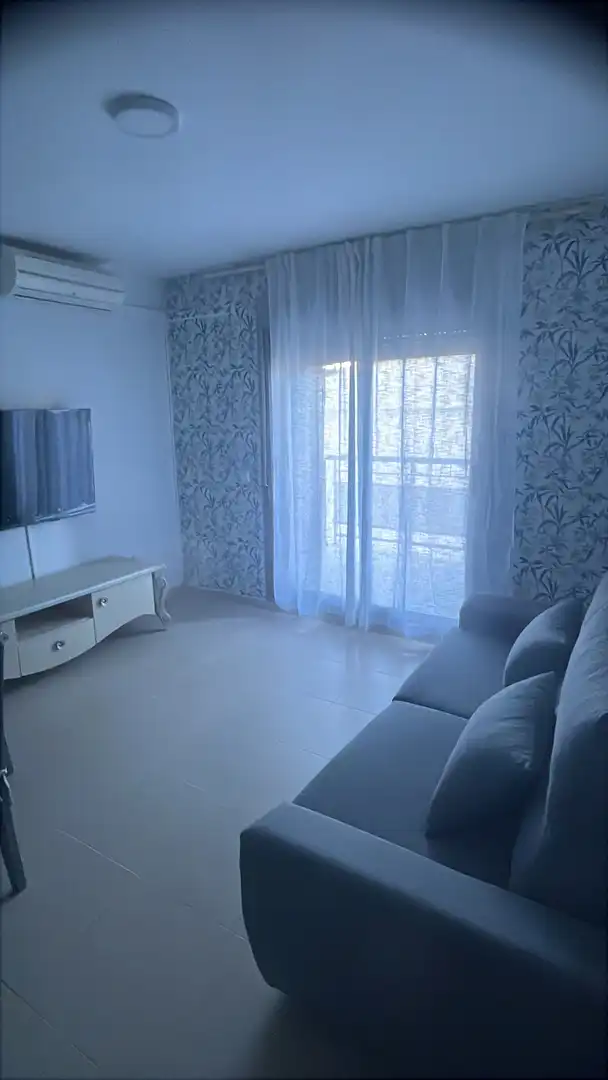 Apartament de lloguer a Calle Virgen de la Paciencia, 81, Centro Sala d'estar de Apartament de lloguer en Oropesa del Mar / Orpesa amb Aire condicionat, Calefacció i Jardí privat