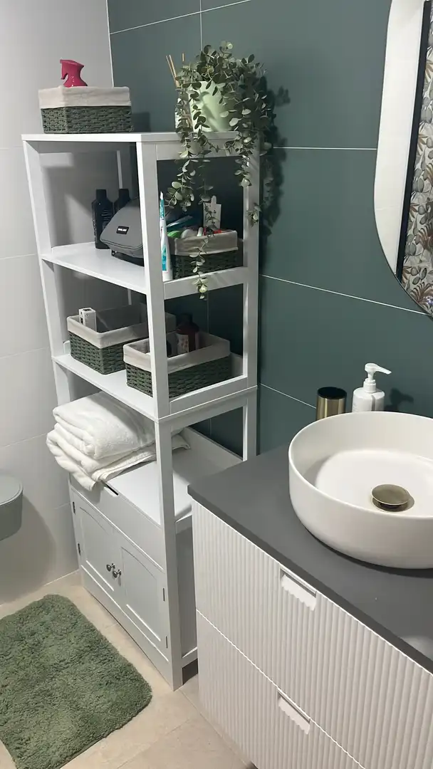 Apartament de lloguer a Calle Virgen de la Paciencia, 81, Centro Bany de Apartament de lloguer en Oropesa del Mar / Orpesa amb Aire condicionat, Calefacció i Jardí privat