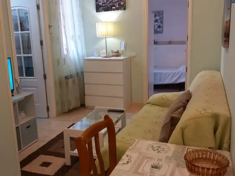 Wohnung zur Miete in Calle de las Delicias, 36, Palos de Moguer Wohnzimmer von Wohnung zur Miete in Madrid Capital mit Klimaanlage