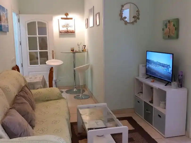 Wohnung zur Miete in Calle de las Delicias, 36, Palos de Moguer Wohnzimmer von Wohnung zur Miete in Madrid Capital mit Klimaanlage