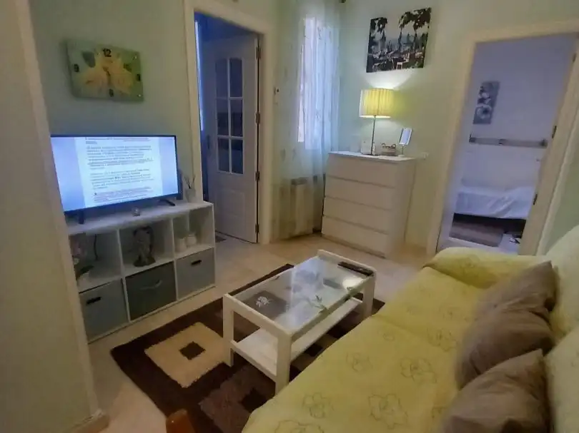 Wohnung zur Miete in Calle de las Delicias, 36, Palos de Moguer Wohnzimmer von Wohnung zur Miete in Madrid Capital mit Klimaanlage