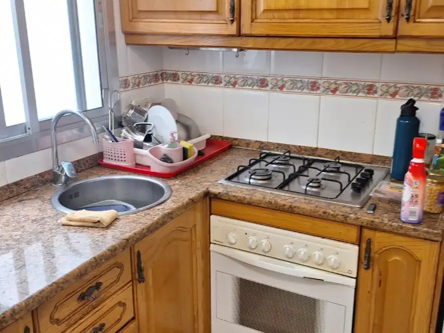 Flat for rent in Carrer del Bisbe Messeguer, 1, Instituts - Universitat Kitchen of Flat for rent in Lleida with Heating, Parquet flooring and Furnished