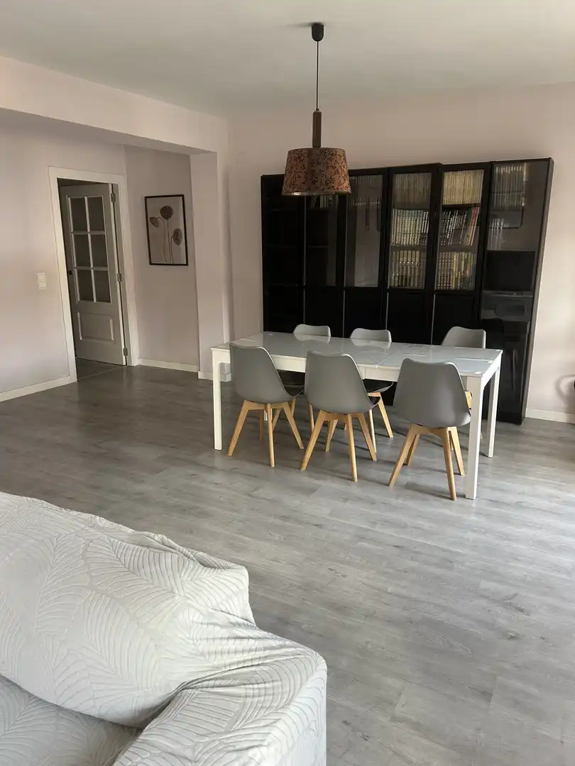 Dining room of Flat for rent in  Valencia Capital  with Air Conditioner and Balcony