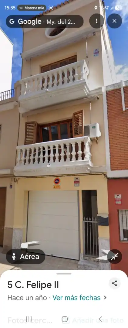 Terraza de Casa adosada en venta en Alzira con Aire acondicionado