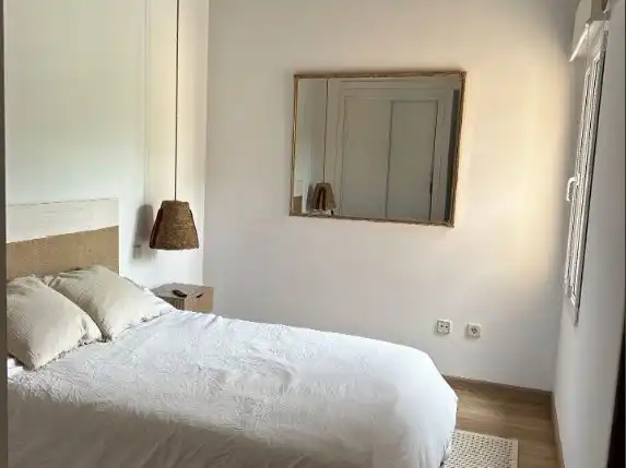 Dormitori de Casa o xalet de lloguer en Fresno de Cantespino amb Calefacció, Jardí privat i Parquet