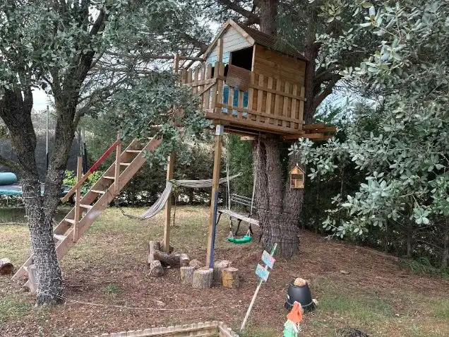 Jardí de Casa o xalet de lloguer en Fresno de Cantespino amb Calefacció, Jardí privat i Parquet
