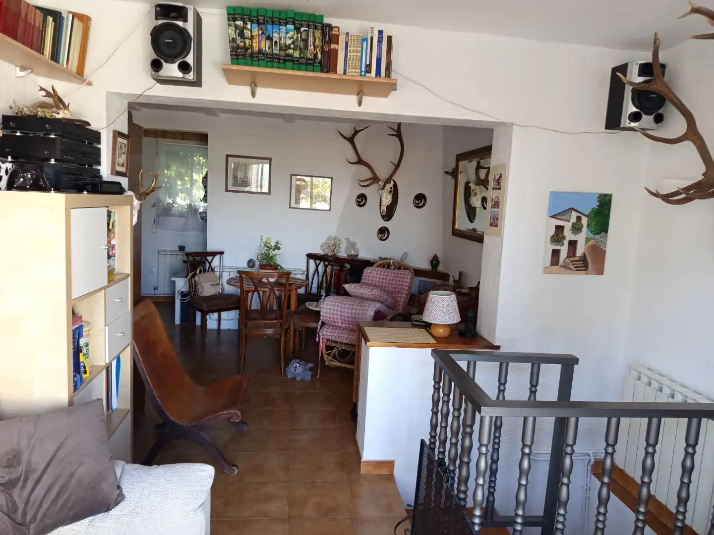 Living room of Detached homes for sale in Becerril de la Sierra  with Terrace