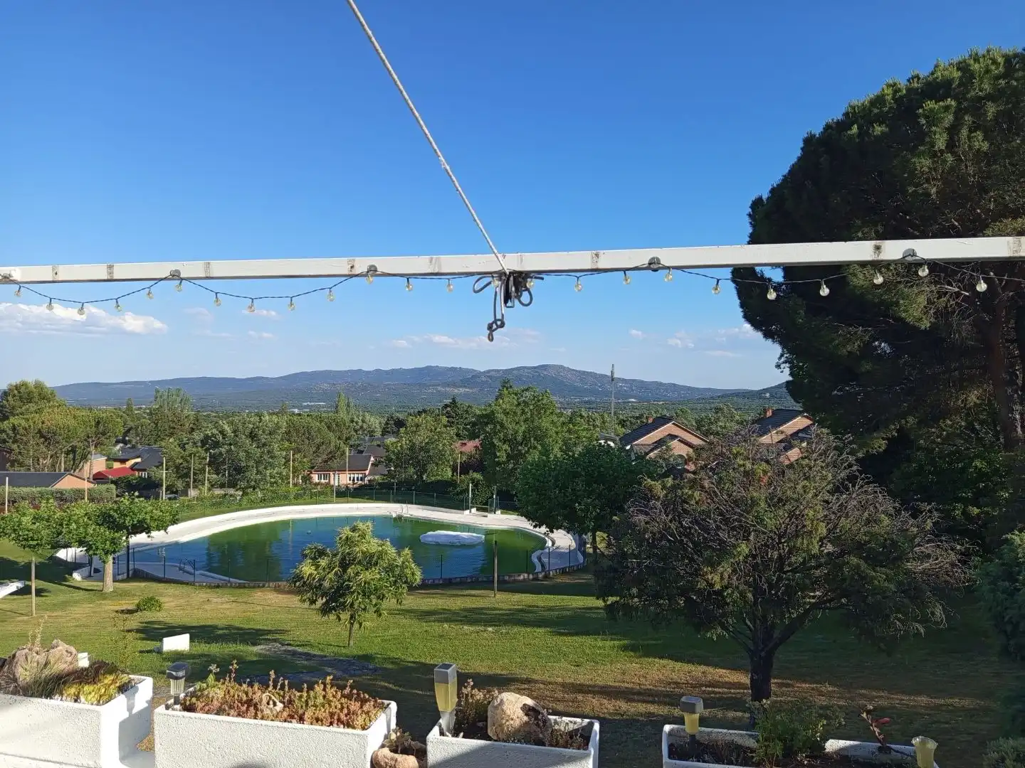 Swimming pool of Detached homes for sale in Becerril de la Sierra  with Terrace