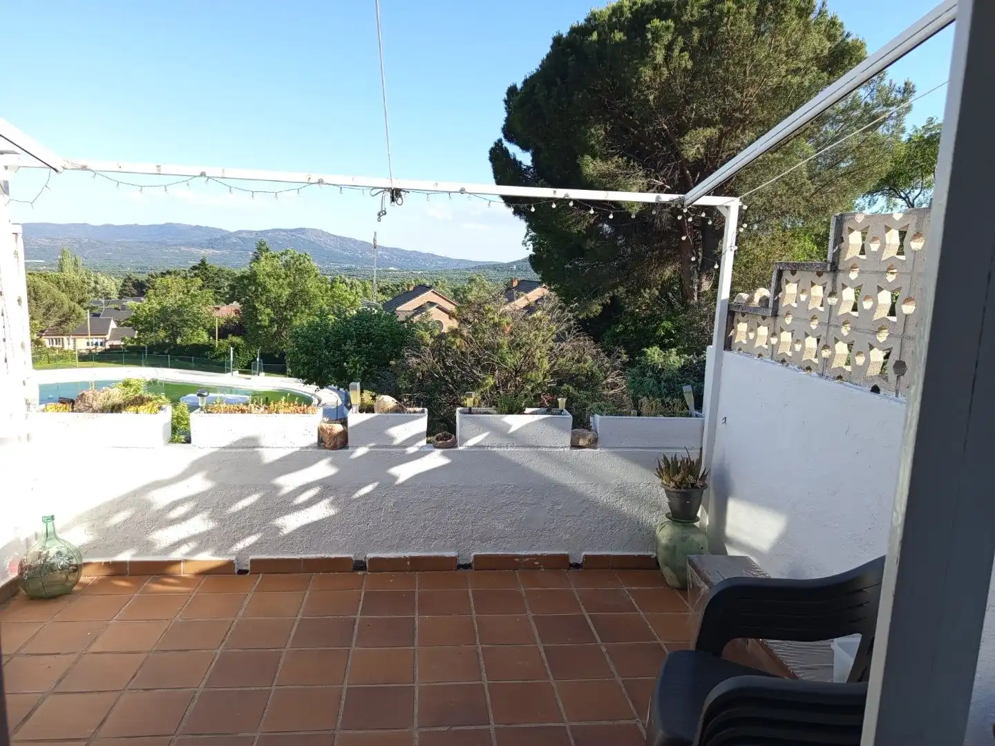 Terrace of Detached homes for sale in Becerril de la Sierra  with Terrace