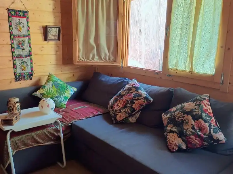 Finca rústica en venta en Avinguda Camp Morvedre, 16, Estivella Sala de estar de Finca rústica en venta en Estivella con Aire acondicionado, Calefacción y Jardín privado