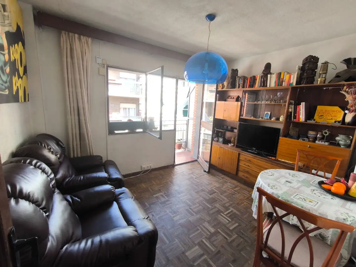 Wohnung zum Verkauf in Calle de Virgen de Lluc, 88, Quintana Wohnzimmer von Wohnung zum Verkauf in Madrid Capital mit Terrasse