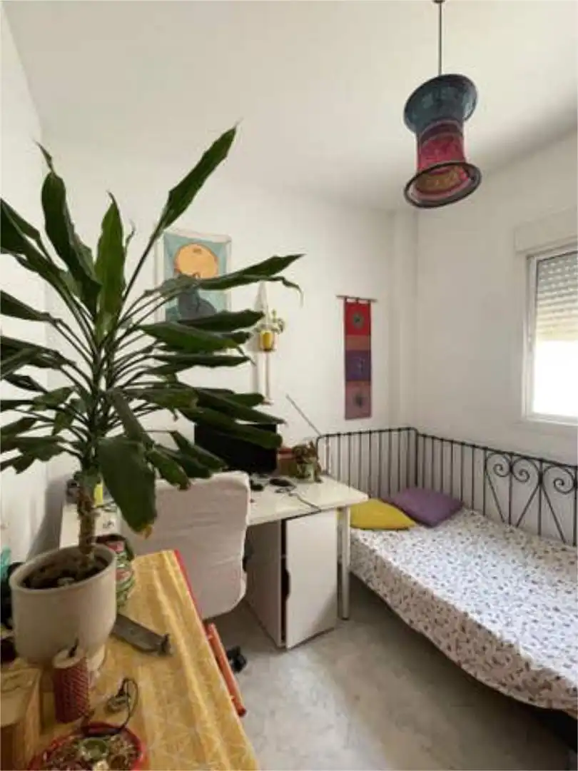 Schlafzimmer von Wohnung zur Miete in Sevilla mit Heizung, Terrasse und Möbliert