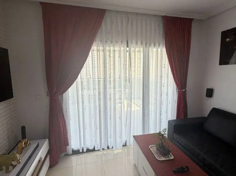 Wohnung zum Verkauf in Avenida del Municipi, 14, Juzgados - Plaza de Toros Wohnzimmer von Wohnung zum Verkauf in Benidorm mit Klimaanlage, Heizung und Parkett