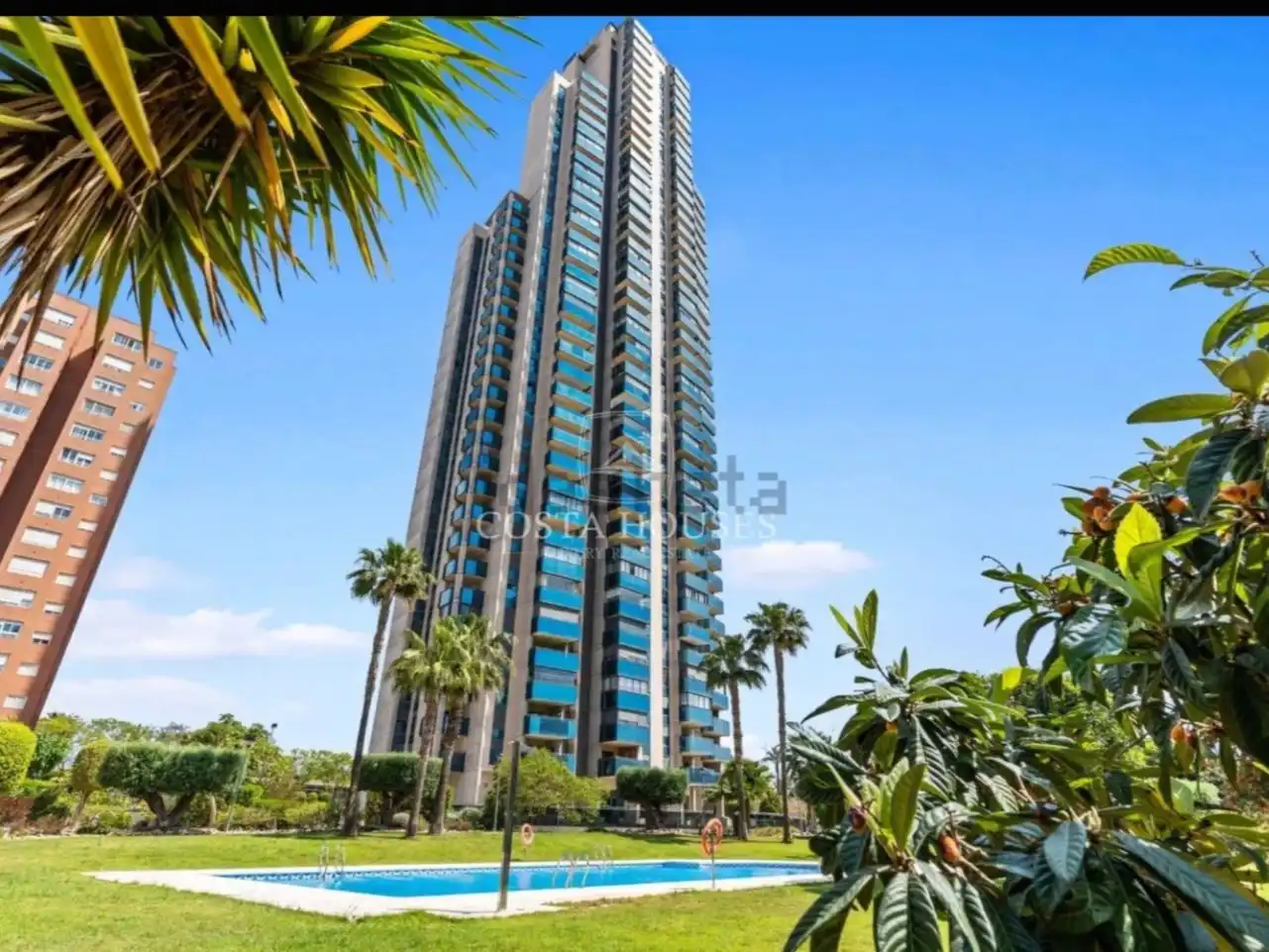 Wohnung zum Verkauf in Avenida del Municipi, 14, Juzgados - Plaza de Toros Außenansicht von Wohnung zum Verkauf in Benidorm mit Klimaanlage, Heizung und Parkett