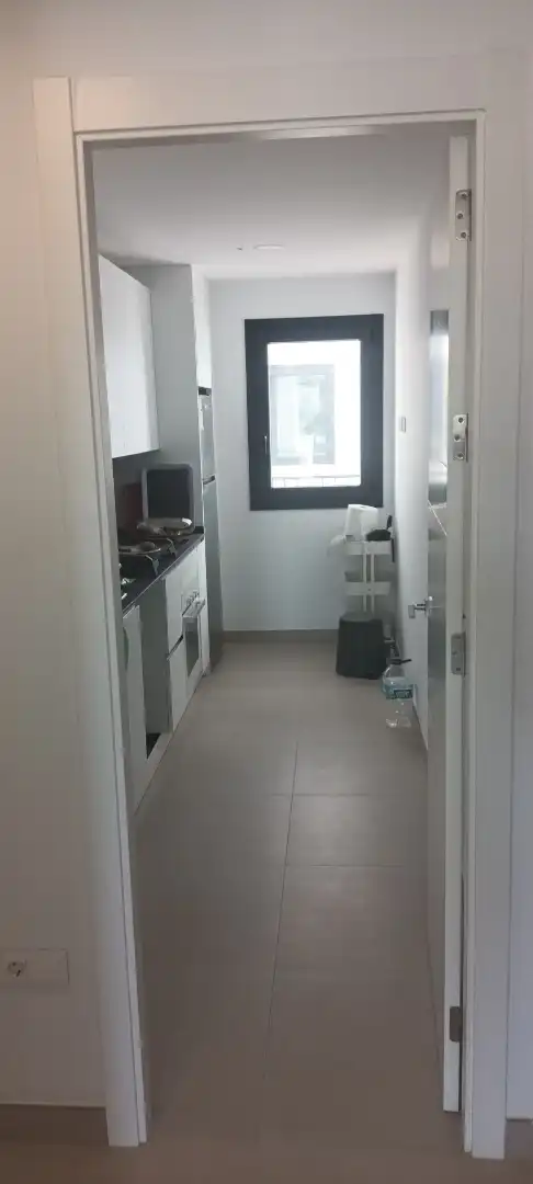 Kitchen of Flat for share in Mijas  with Air Conditioner, Terrace and Swimming Pool
