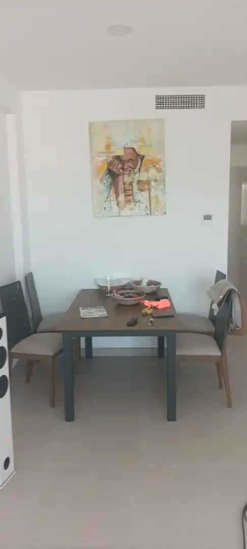 Dining room of Flat for share in Mijas  with Air Conditioner, Terrace and Swimming Pool