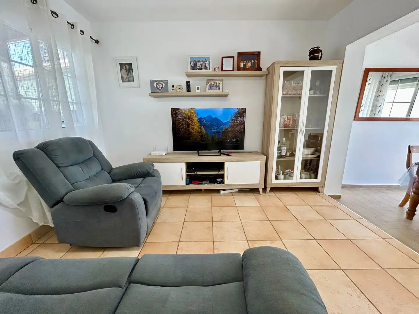 Pis en venda a Urbanización Castillo 3 Fase I, 43, Caleta de Fuste Sala d'estar de Pis en venda en Antigua amb Aire condicionat, Terrassa i Balcó
