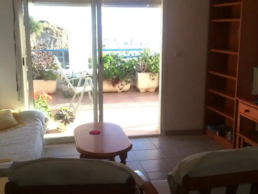 Attic for rent in Calle Alba, 8, Mojácar Playa - Las Ventanicas - La Paratá Balcony of Attic for rent in Mojácar with Air Conditioner, Terrace and Swimming Pool