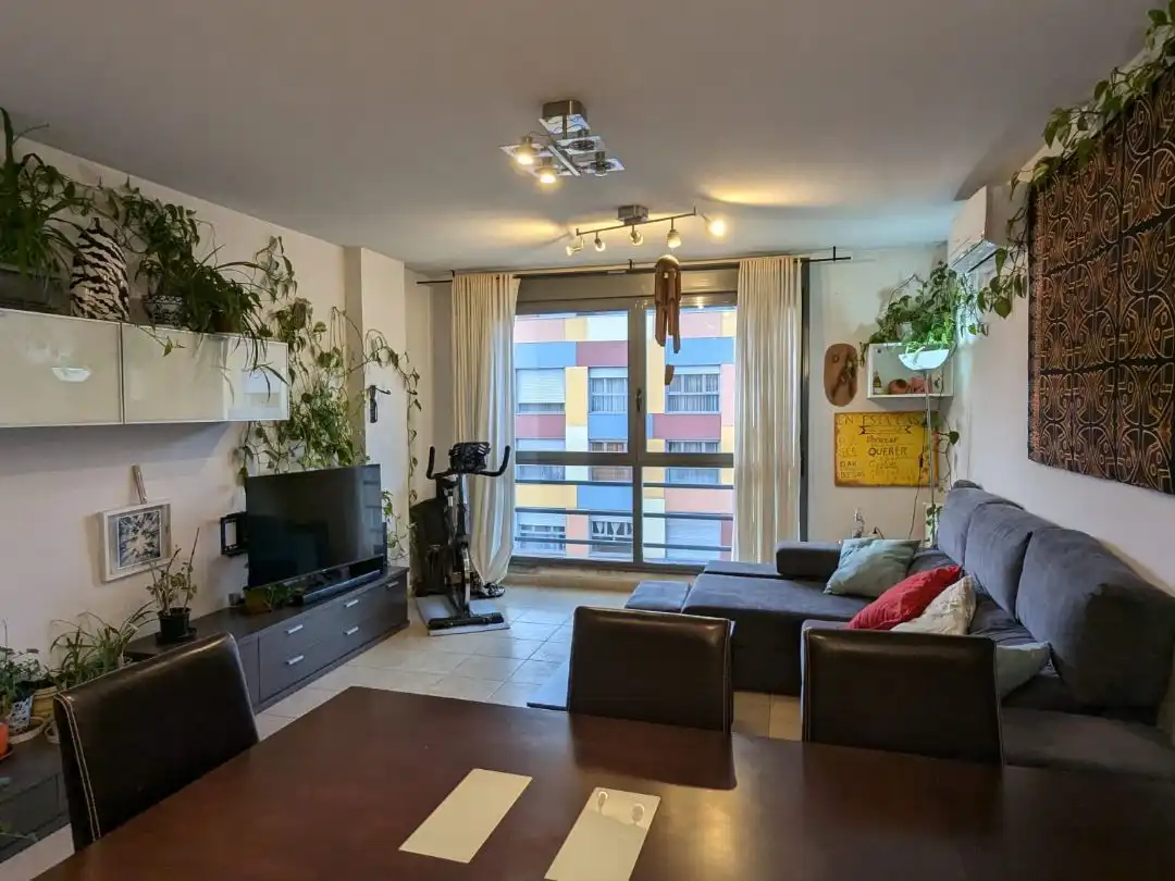 Habitación en Avenida Bulevar del Alto Tajo, 62, Los Valles - Sanz Vázquez - El Fuerte Sala de estar de Piso para compartir en Guadalajara con Calefacción, Amueblado y Balcón