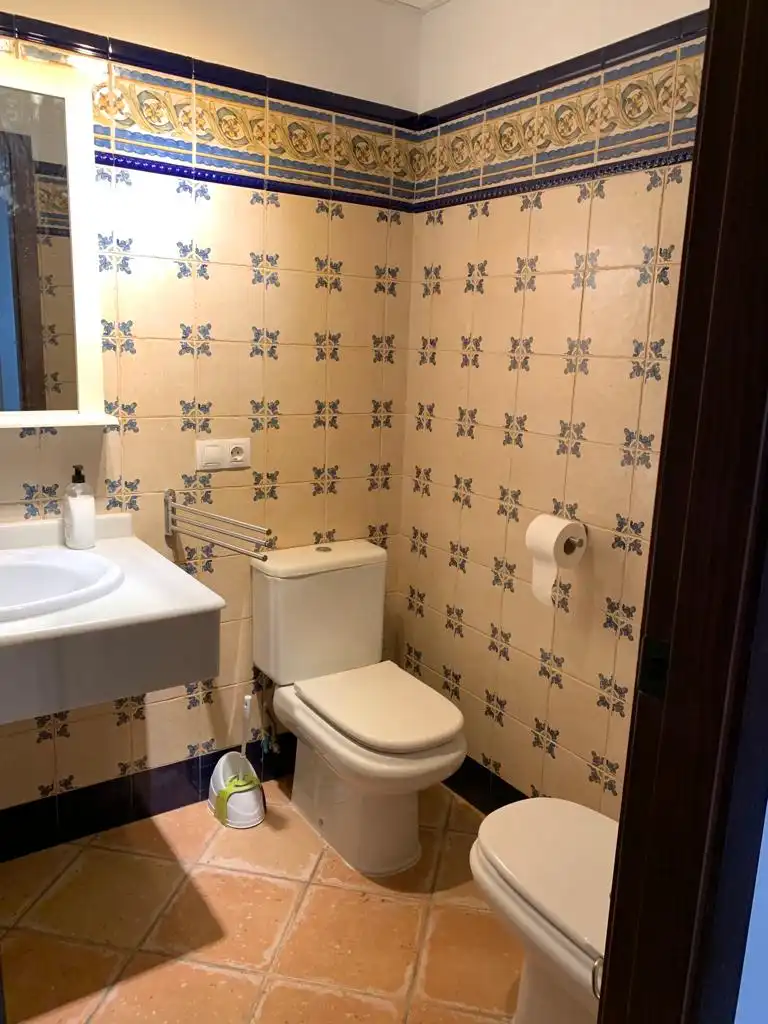 Apartments for rent in Plaza de Colón, 425, Ollerías - San Cayetano Bathroom of Apartments for rent in Córdoba with Air Conditioner, Heating and Terrace