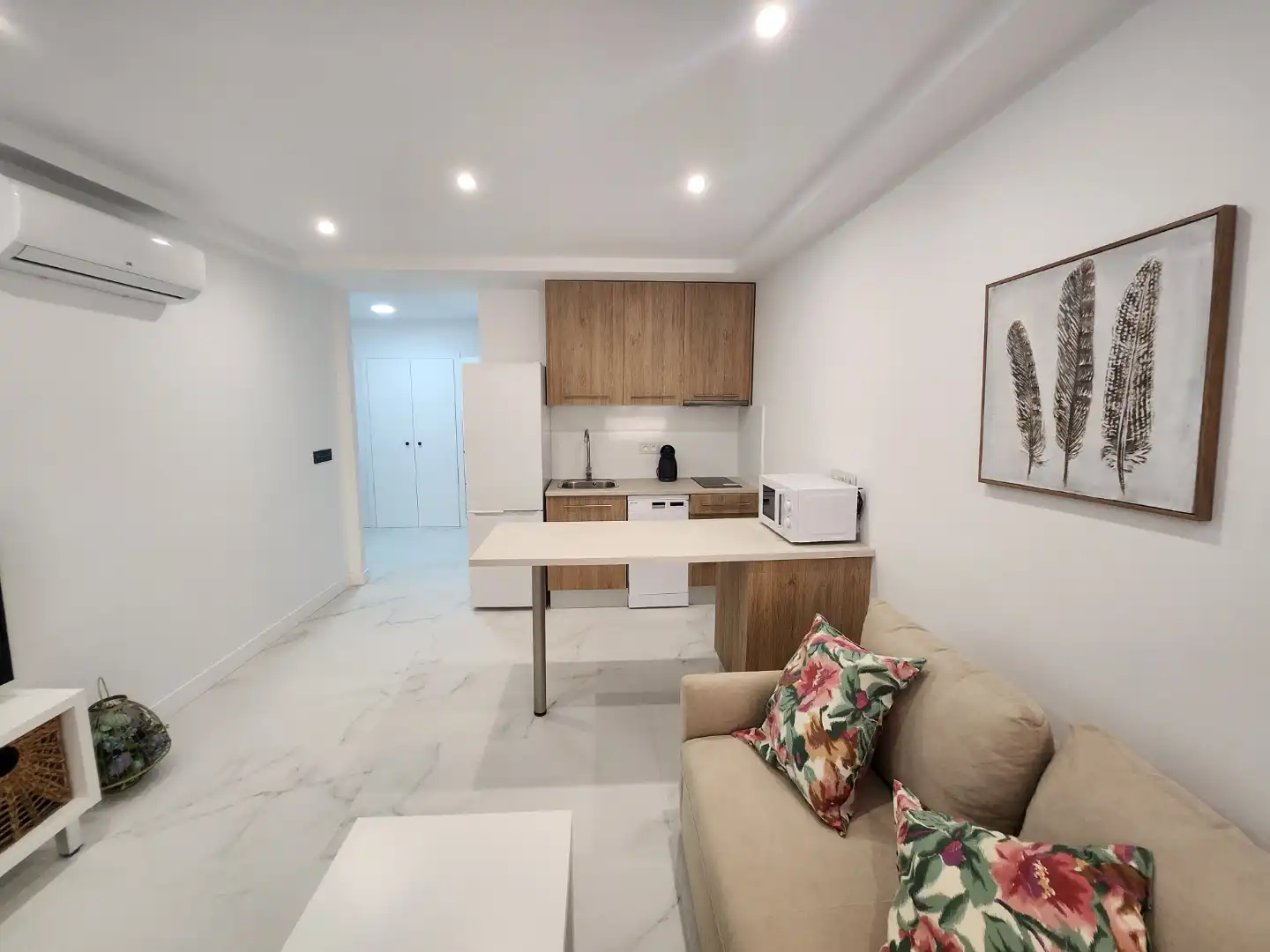Wohnung zur Miete in Avenida Cayetano del Toro, 21, Paseo Marítimo - San José - La Laguna Küche von Wohnung zur Miete in Cádiz mit Klimaanlage, Heizung und Möbliert
