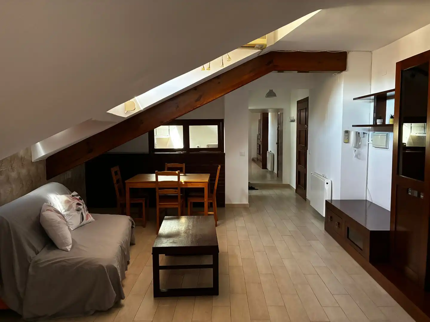 Flat for rent in Calle de San Marcos, 13, Casco Histórico Living room of Flat for rent in Toledo with Air Conditioner, Heating and Furnished