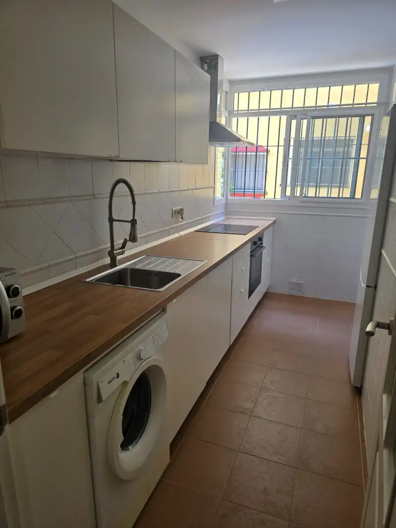 Flat for rent in Avenida Juan Pablo II, 24, Costa Esuri Kitchen of Flat for rent in Ayamonte with Private garden, Terrace and Swimming Pool