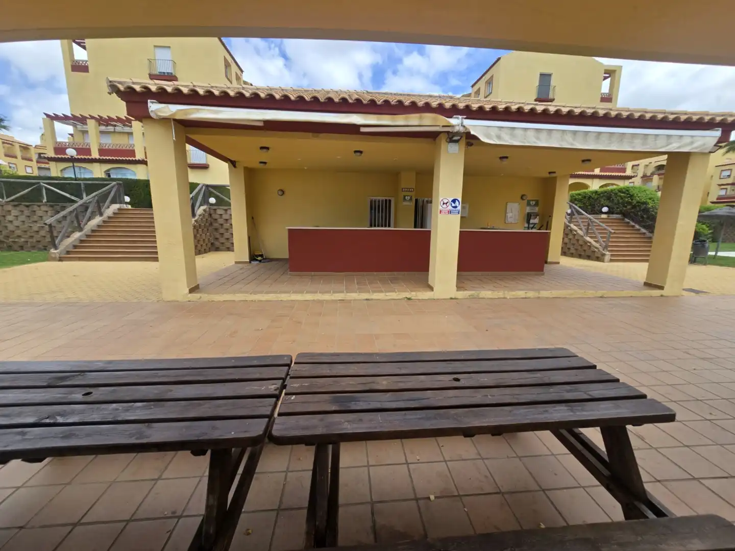 Flat for rent in Avenida Juan Pablo II, 24, Costa Esuri Terrace of Flat for rent in Ayamonte with Private garden, Terrace and Swimming Pool