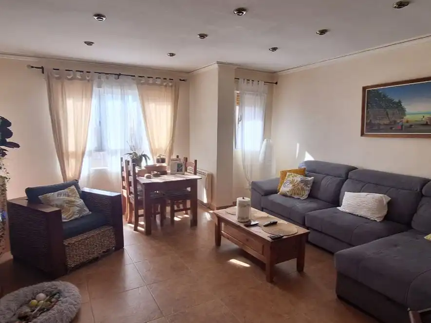 Piso en venta en Calle Argentina, 8, Sax Sala de estar de Piso en venta en Sax con Aire acondicionado, Calefacción y Balcón