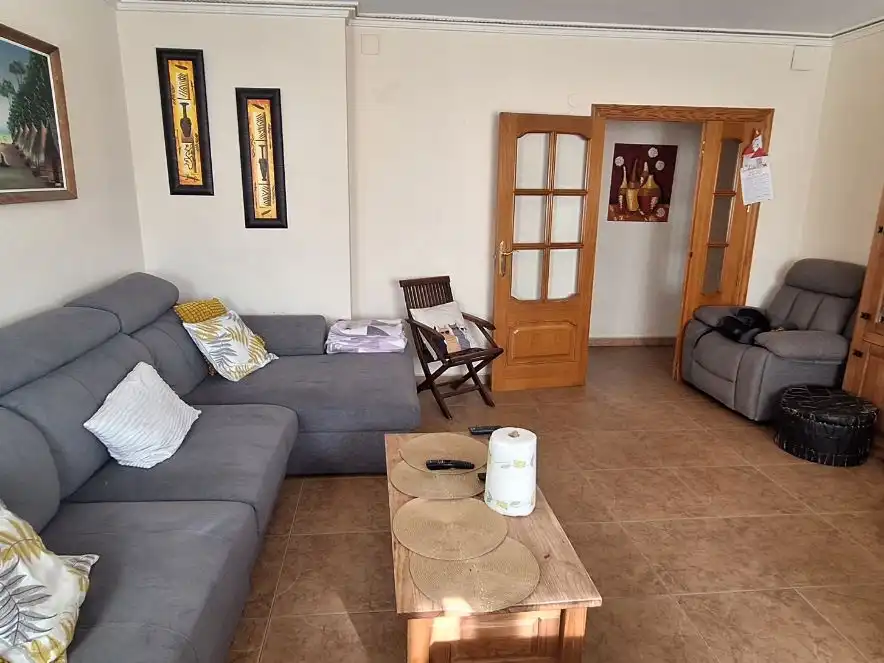 Piso en venta en Calle Argentina, 8, Sax Sala de estar de Piso en venta en Sax con Aire acondicionado, Calefacción y Balcón
