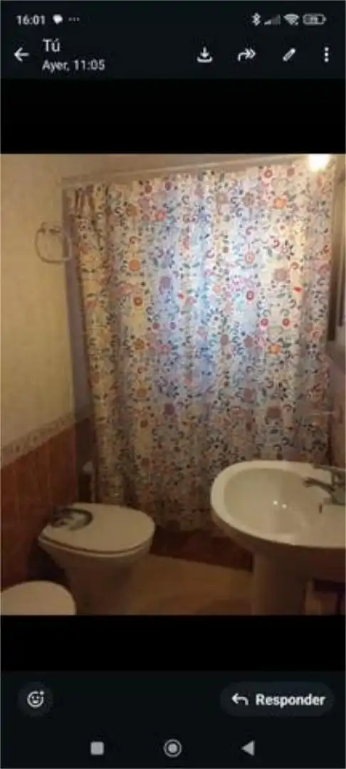 Piso de alquiler en Cruz Roja Baño de Piso de alquiler en Sevilla con Calefacción, Terraza y Amueblado