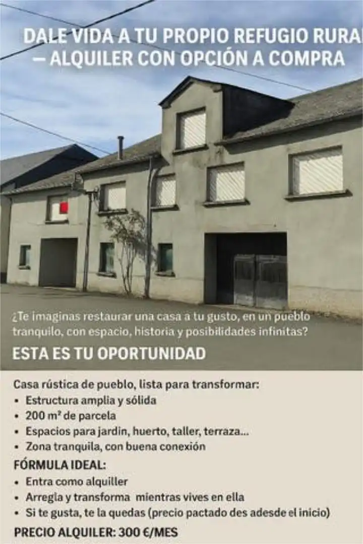 Casa o xalet de lloguer en Folgoso de la Ribera