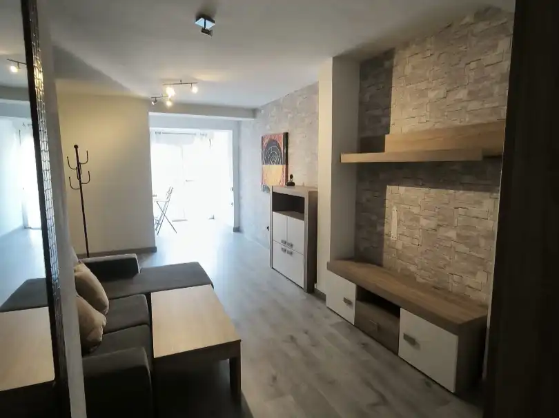 Piso en venta en Calle Bronce, 9, El Puerto Sala de estar de Piso en venta en Roquetas de Mar con Aire acondicionado y Balcón