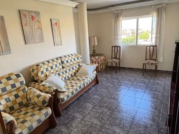 Piso en venta en Avenida de la Constitución, 16, Guadalupe Sala de estar de Piso en venta en Murcia con Aire acondicionado, Amueblado y Balcón